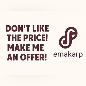 Feel free to make me an offer.